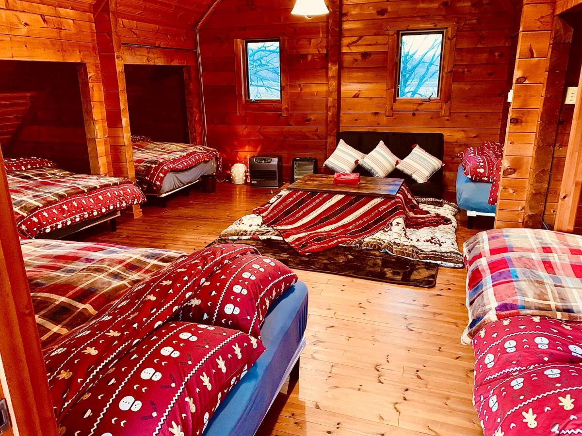 Villa Tomy'S Log House - Need Car Shiraoi Exterior foto